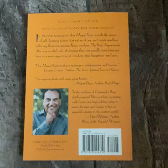 The Four Agreements Self Help book - Picture 3 of 3